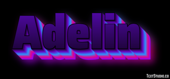 Adelin Text Effect