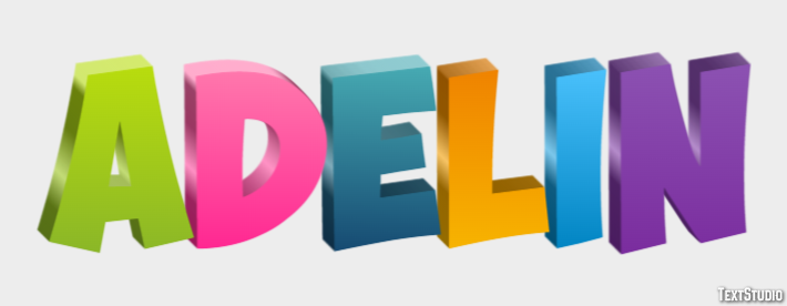 Adelin Text Effect