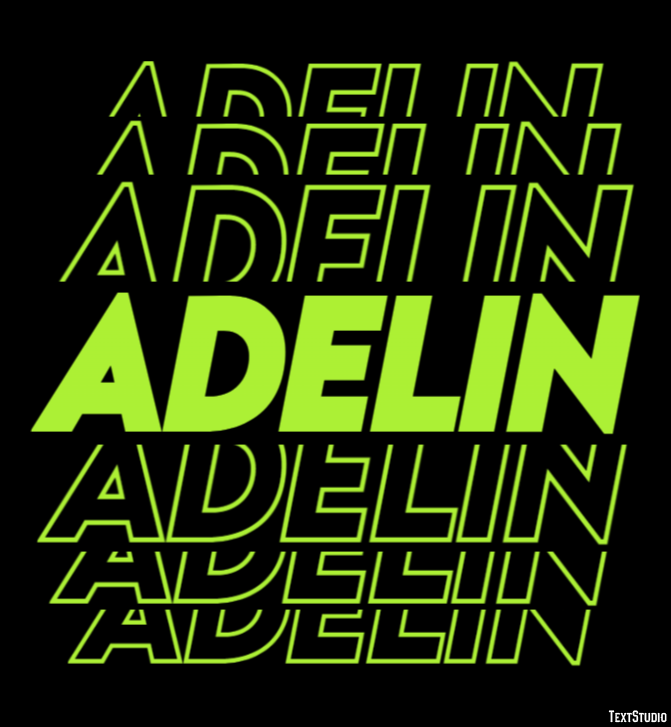 Adelin Text Effect