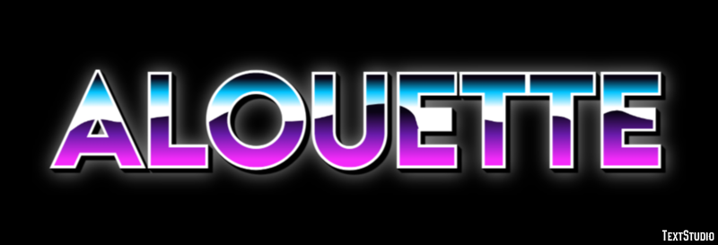 Alouette Effet de Texte