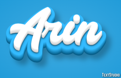 Arin Effetto testo