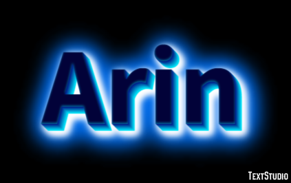 Arin Text Effect
