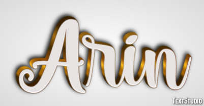 Arin Text effect