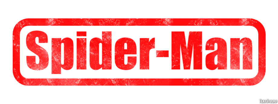 Spider-Man Tekst Effect