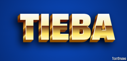 Tieba Efeito de texto