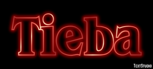 Tieba Efeito de texto