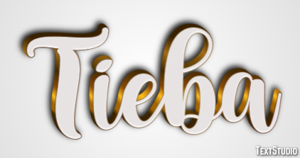 Tieba Efeito de texto