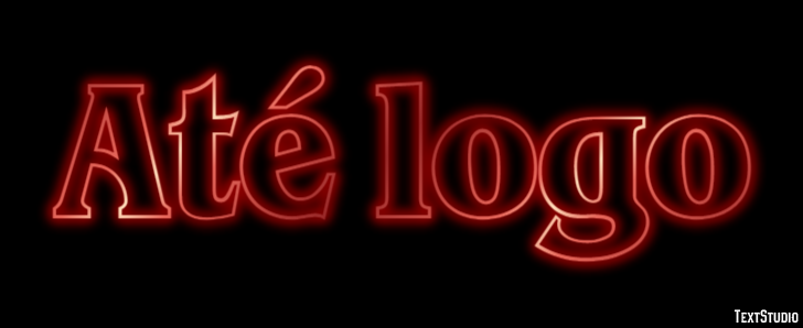 Até logo Effetto testo