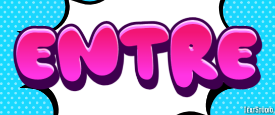 Entre Efeito de texto