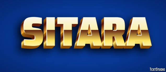 Sitara Text Effect