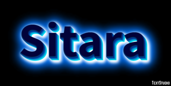 Sitara Efecto de Texto