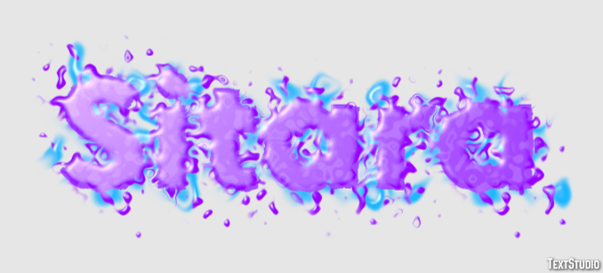 Sitara Efecto de Texto