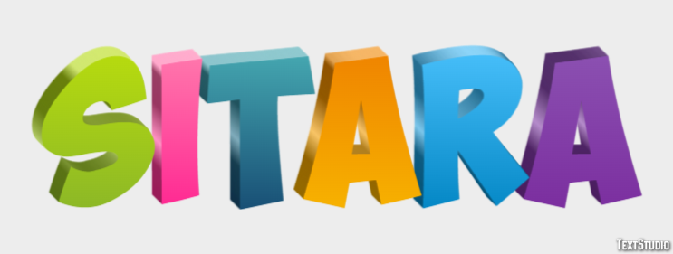 Sitara Text Effect