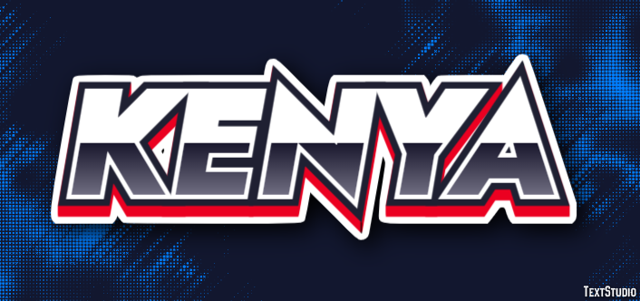 Kenya Text Effect