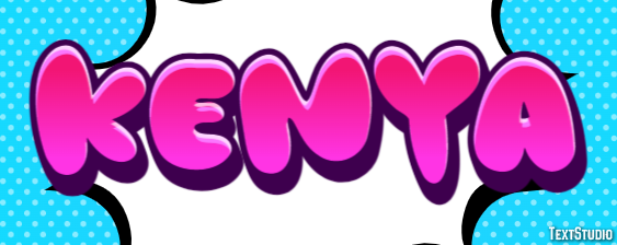 Kenya Texteffekt