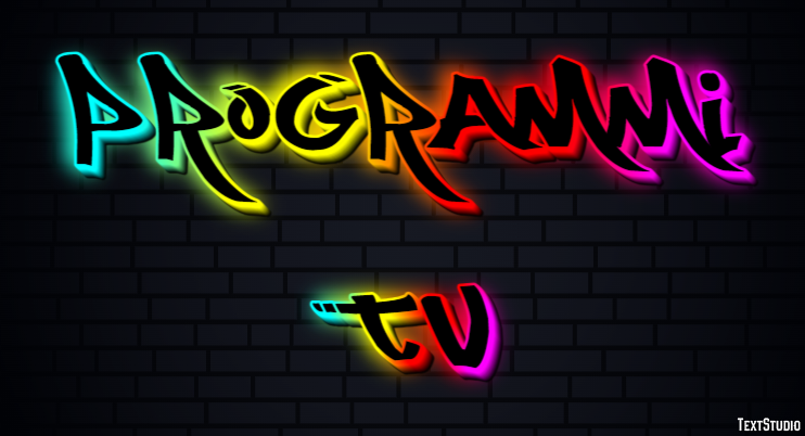 Programmi Tv Tekst Effect