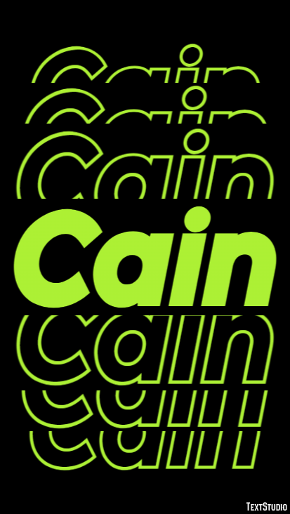 Cain Text Effect