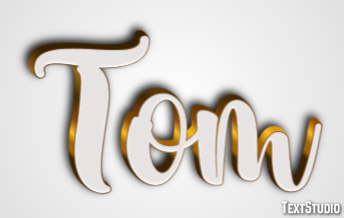 Tom Efeito de texto