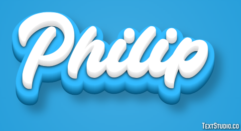 Philip Text Effect