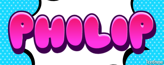 Philip Text Effect