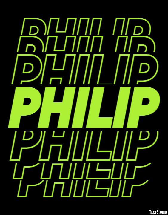 Philip Text Effect
