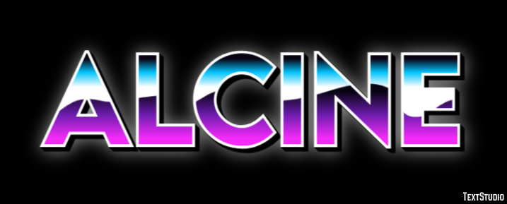Alcine Efeito de texto