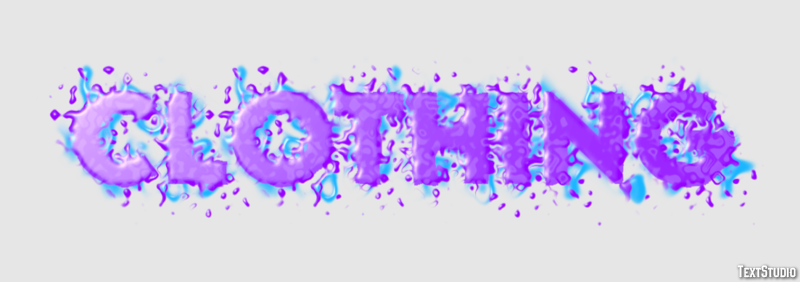 Clothing Effet de Texte