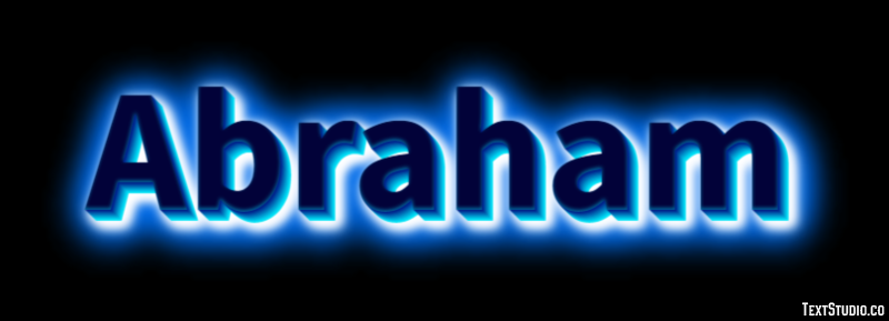Abraham Texteffekt