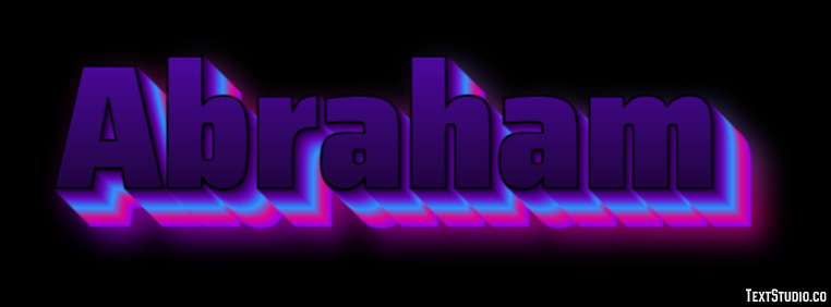 Abraham Texteffekt