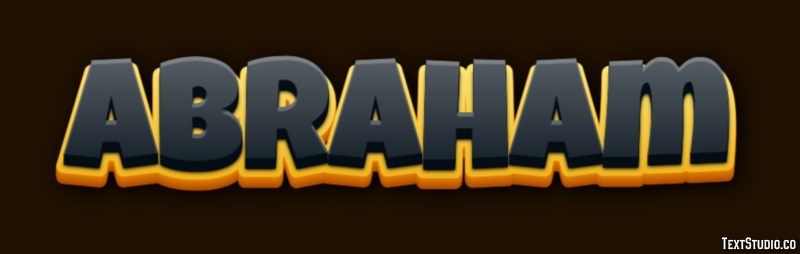 Abraham Texteffekt