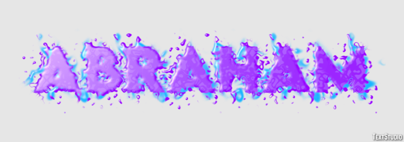 Abraham Texteffekt