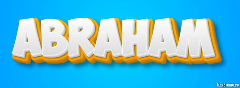 Abraham Texteffekt