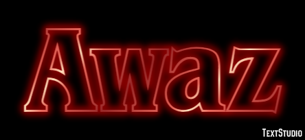 Awaz Text Effect