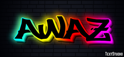 Awaz Text Effect