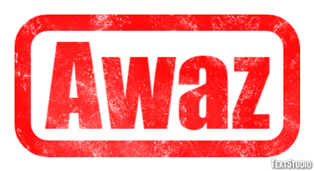 Awaz Text Effect