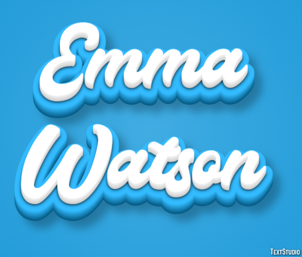 Emma Watson Text Effect