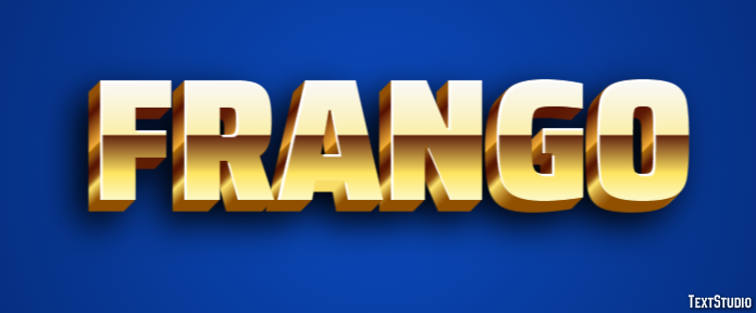 Frango Efeito do texto