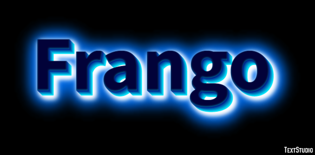 Frango Efeito do texto