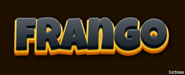 Frango Efeito do texto