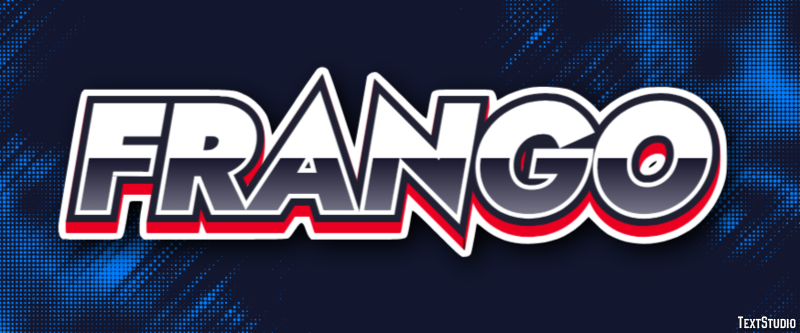 Frango Efeito do texto