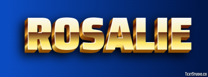 Rosalie Text Effect