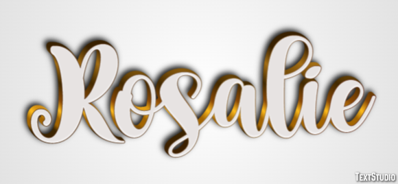Rosalie Text Effect