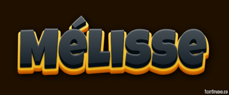 Mélisse Efekt tekstowy