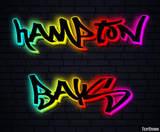 Hampton Bays Efekt tekstowy