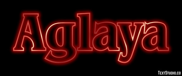Aglaya Эффект текста