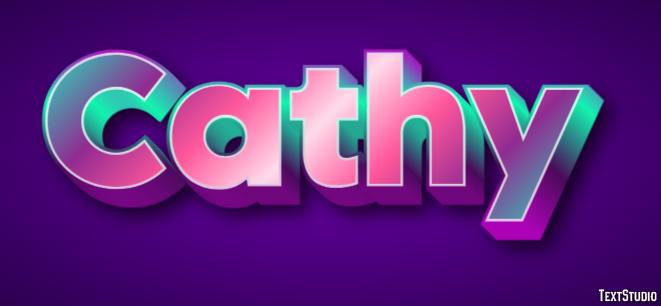 Cathy Text Effect
