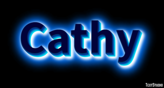 Cathy Эффект текста