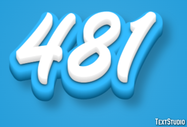 481 Text Effect