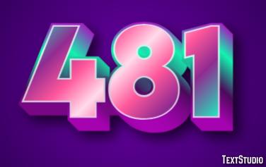 481 Text Effect