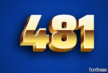 481 Text Effect